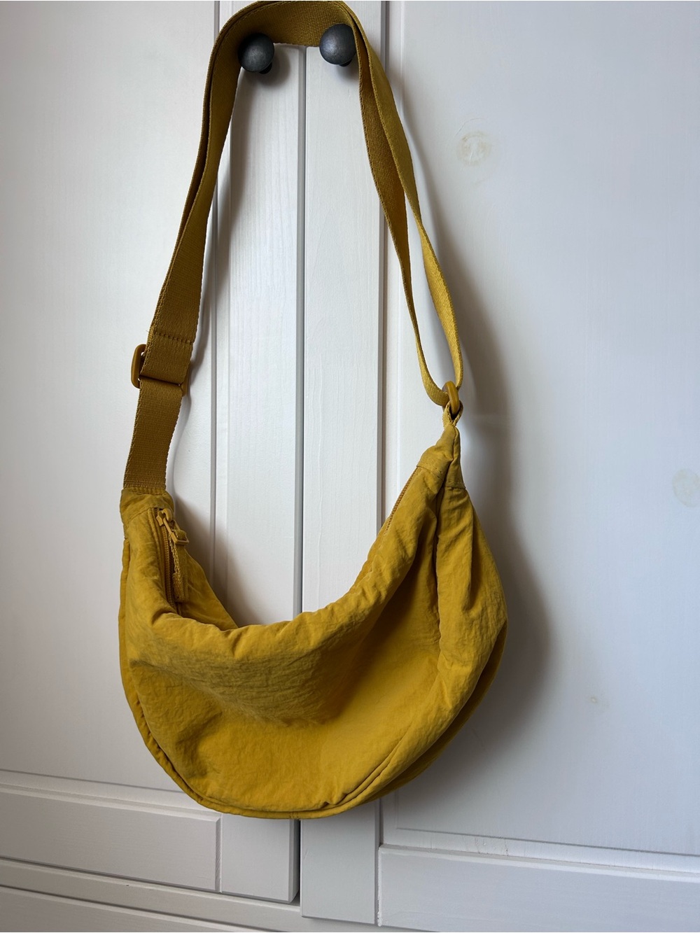 Uniqlo Mustard Yellow Crescent Shoulder Bag